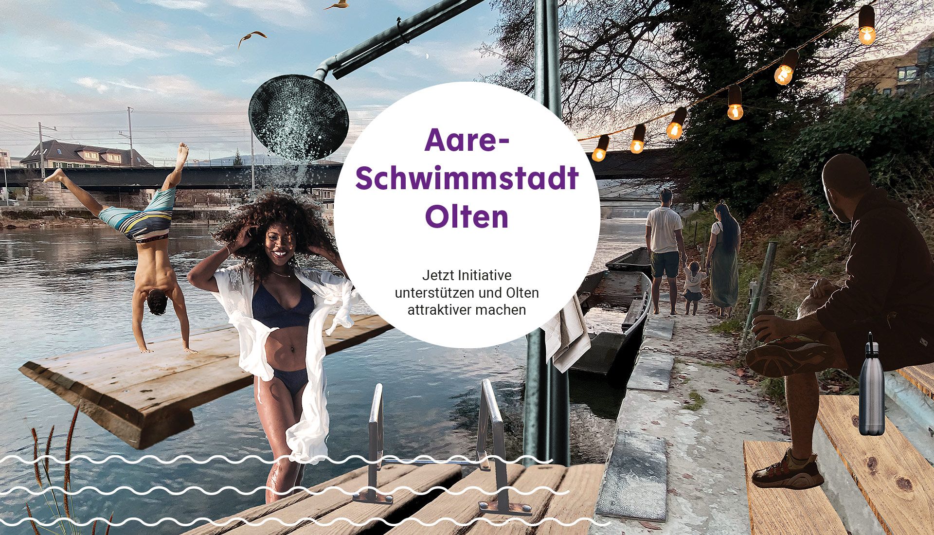 Volksinitiative Aareschwimmstadt Olten